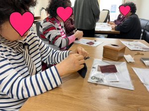 마음치유 프로그램 카드지갑 만들기 2반 