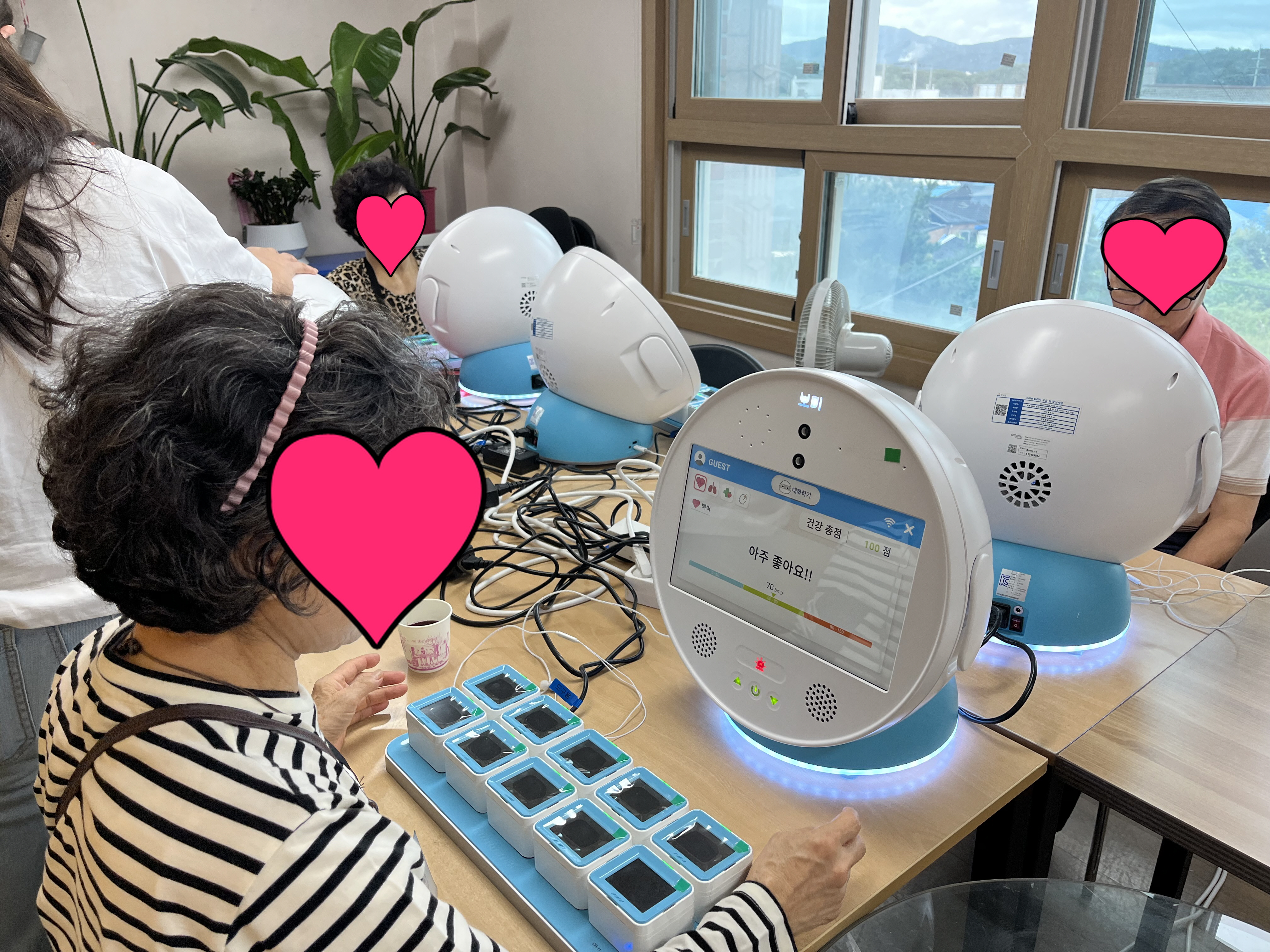 AI 보미 로봇 활용 교육 시장 계산 게임  