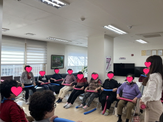 고등마을 경로당 웃음치료 개강 