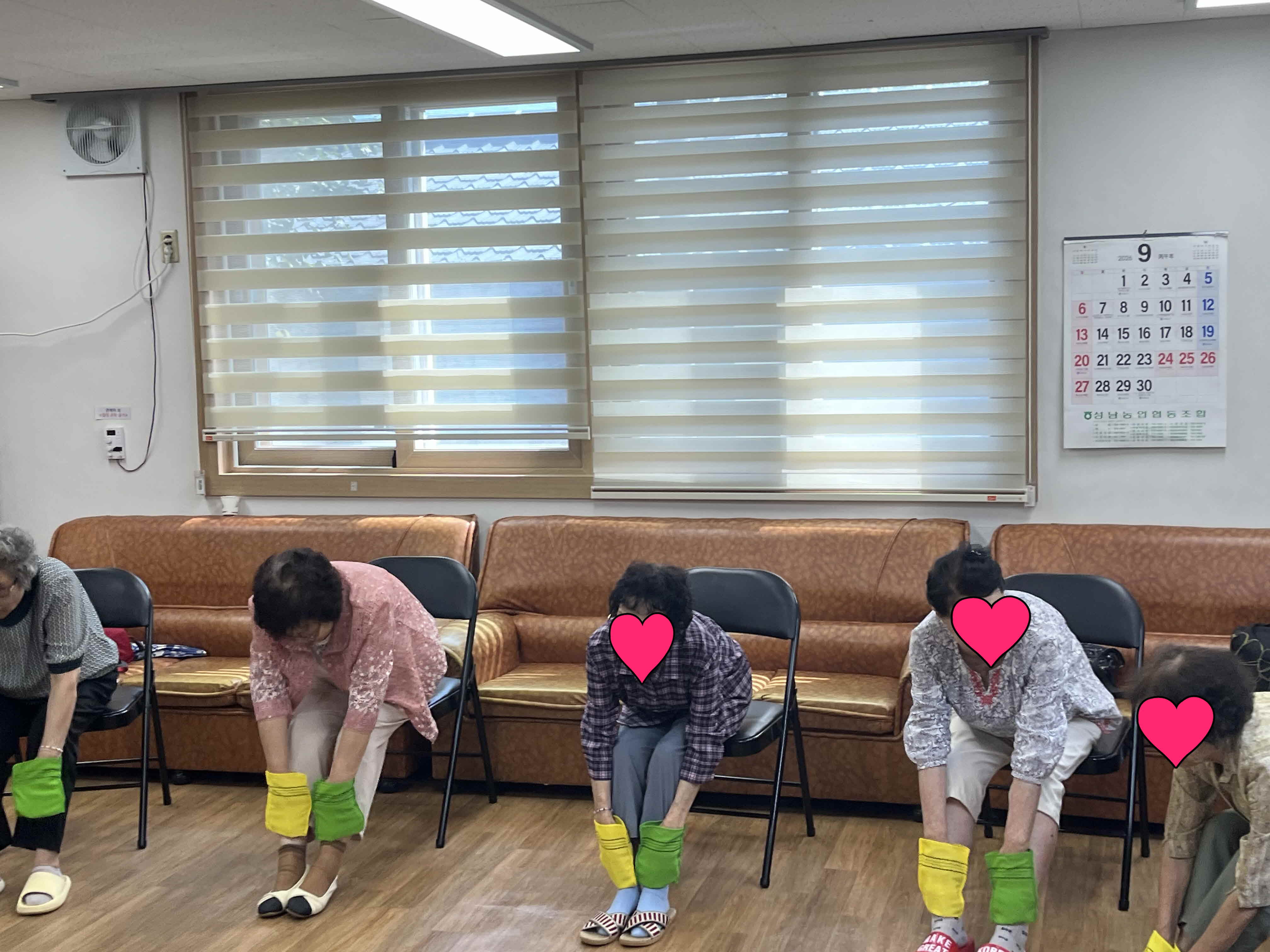 웃음치료 프로그램 때밀이 체조 