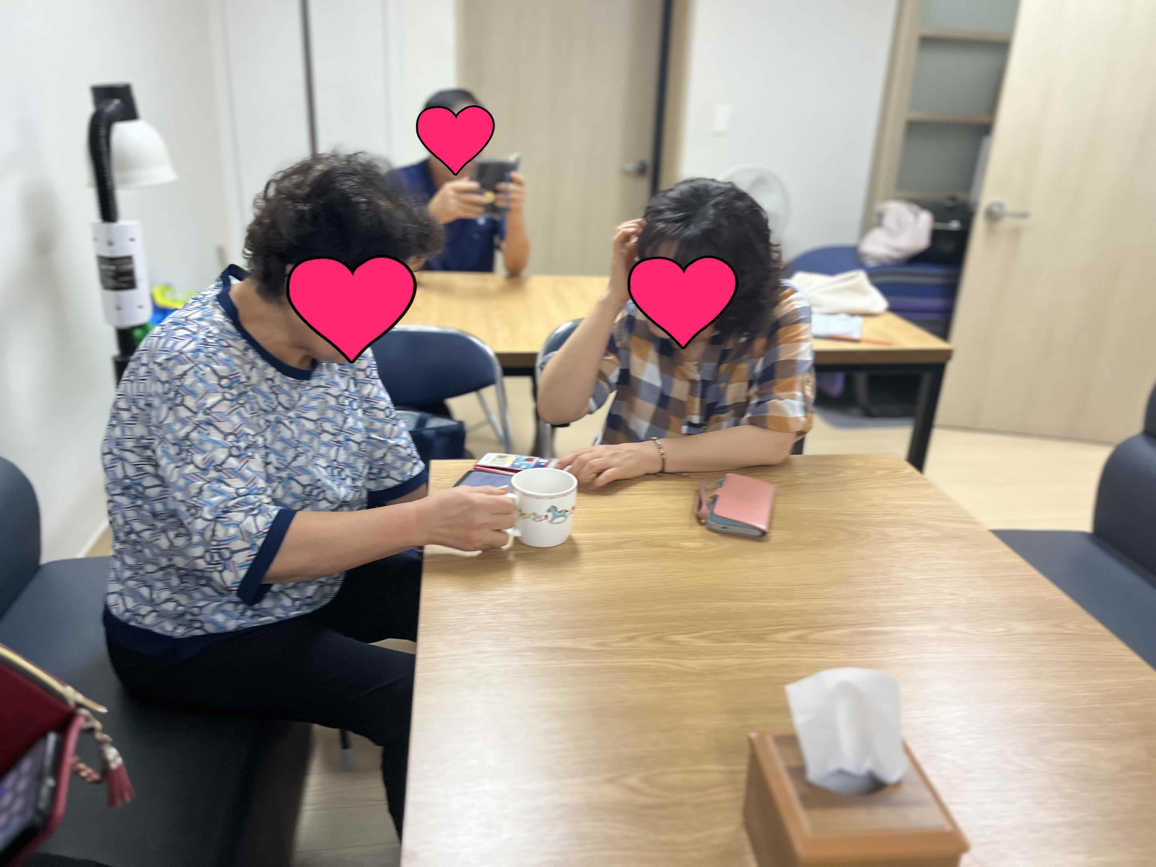 스마트폰 교육 카카오톡 채팅방 기능 배우기 