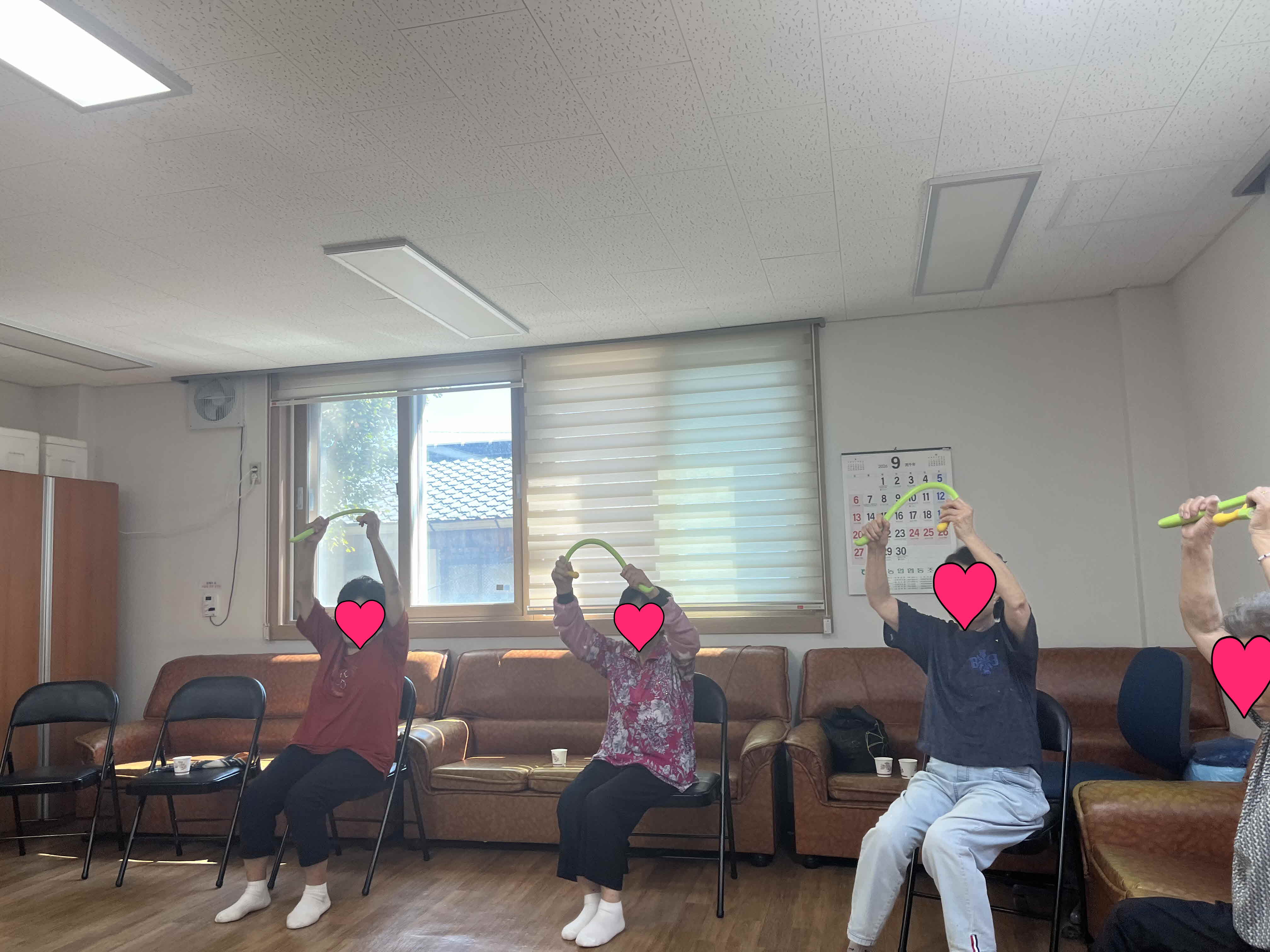 웃음치료 프로그램 구절판 만들기 