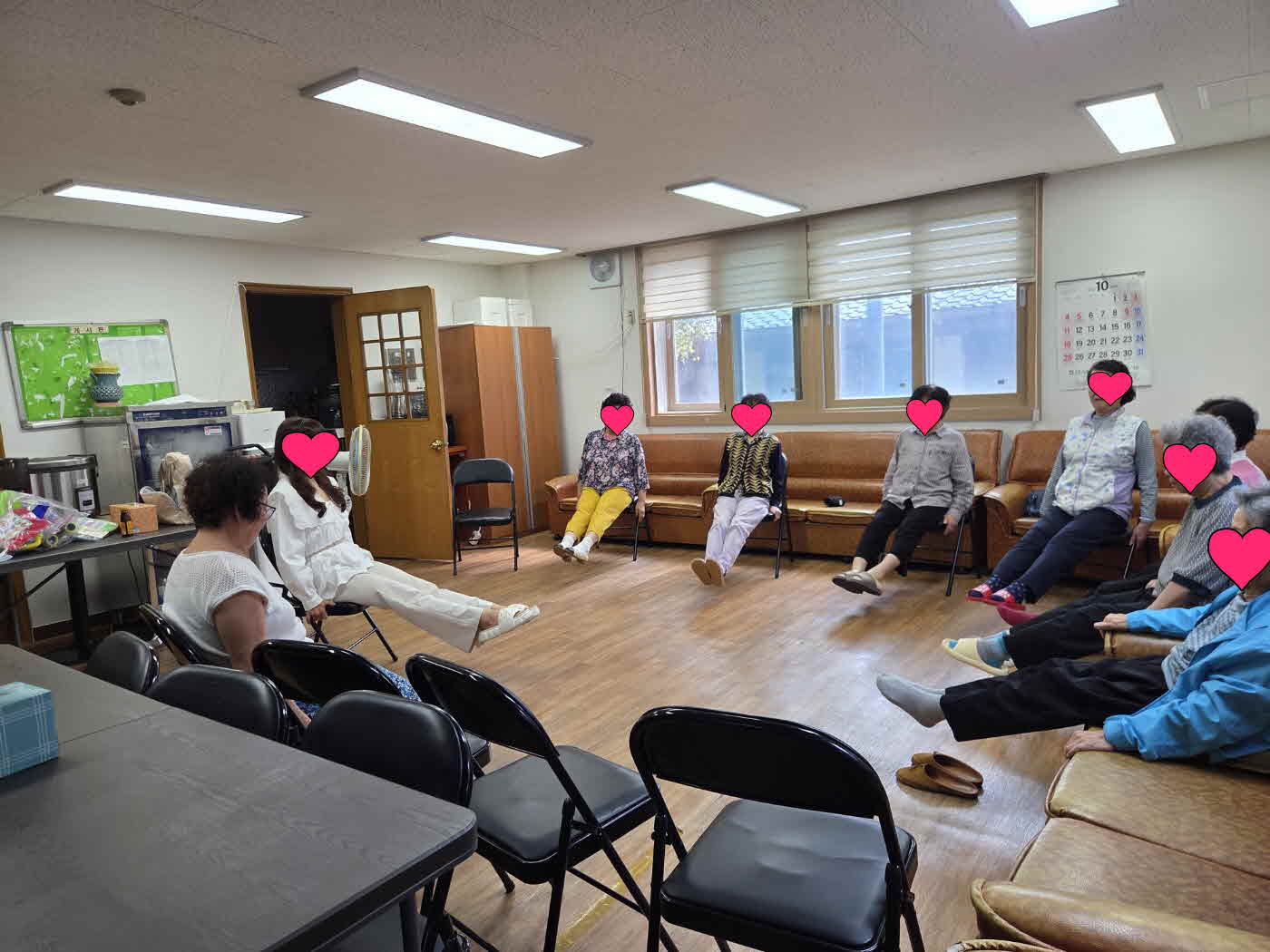 웃음치료 프로그램 전화 놀이 